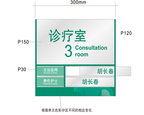 江西科室标识牌供选方案A